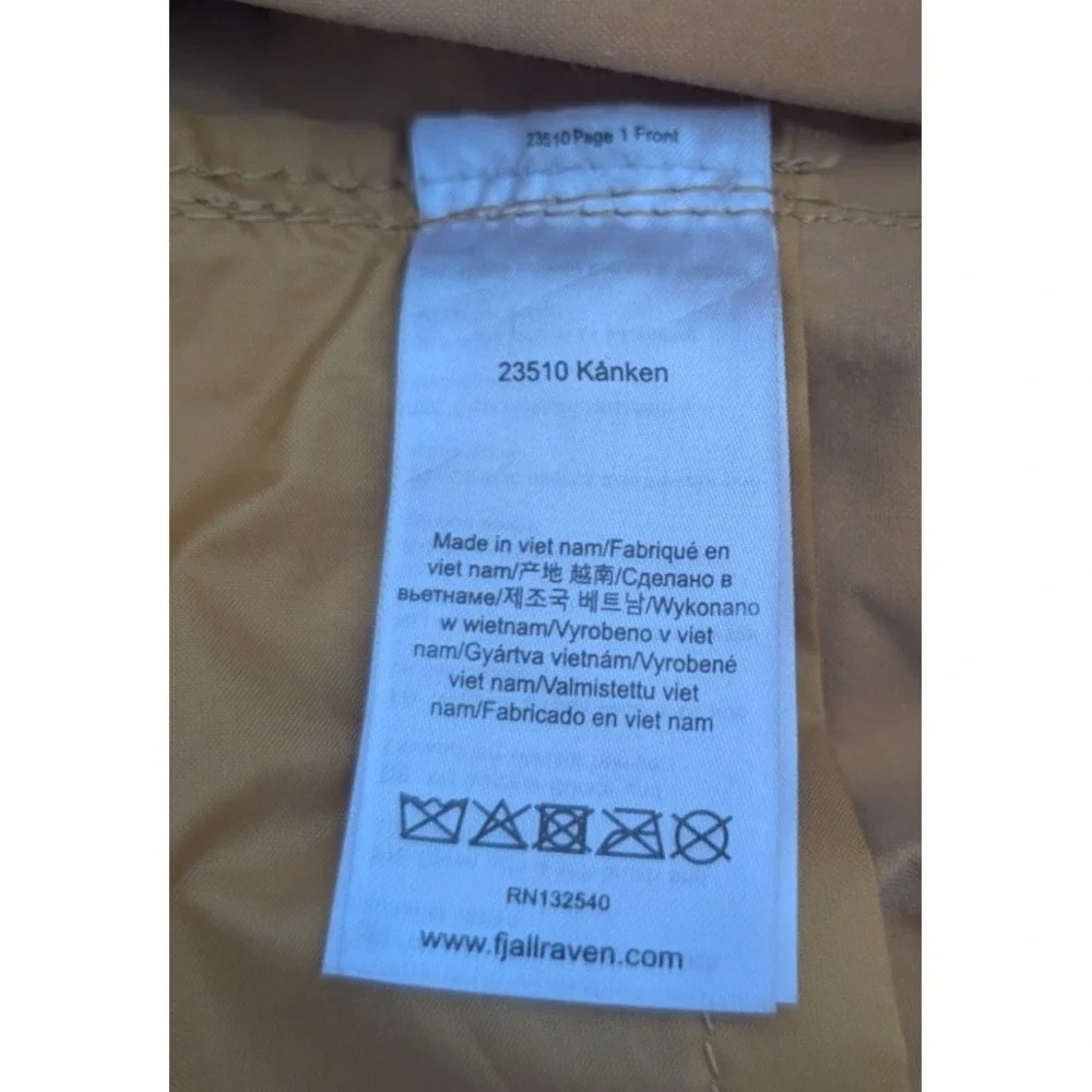Fjallraven Kanken Ochre Yellow Classic Backpack Daypack Bookbag 23510 Style